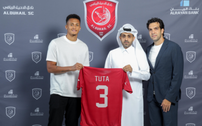 Top 5 das maiores contratações do futebol do Catar: Tuta comemora acerto com o Al Duhail e agradece ao Eintracht Frankfurt