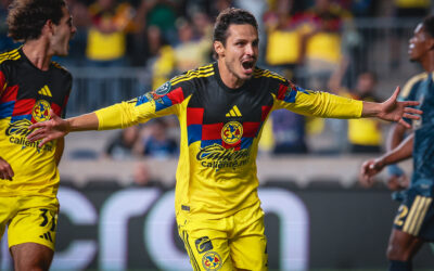 Raphael Veiga marca belo gol e deixa o América em vantagem nas oitavas de final da Copa dos Campeões da Concacaf
